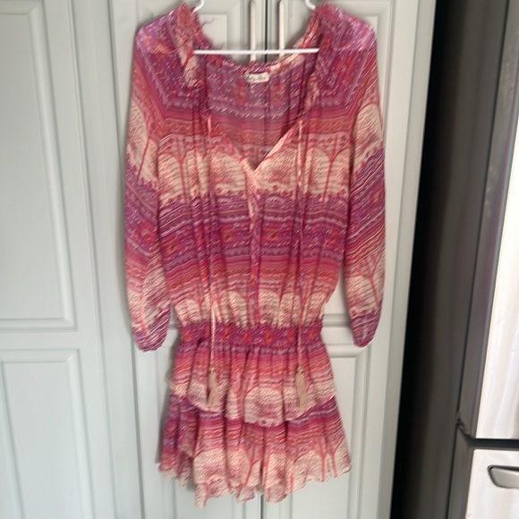 Love Shack Fancy silk mini SZ L GUC - Picture 2 of 6